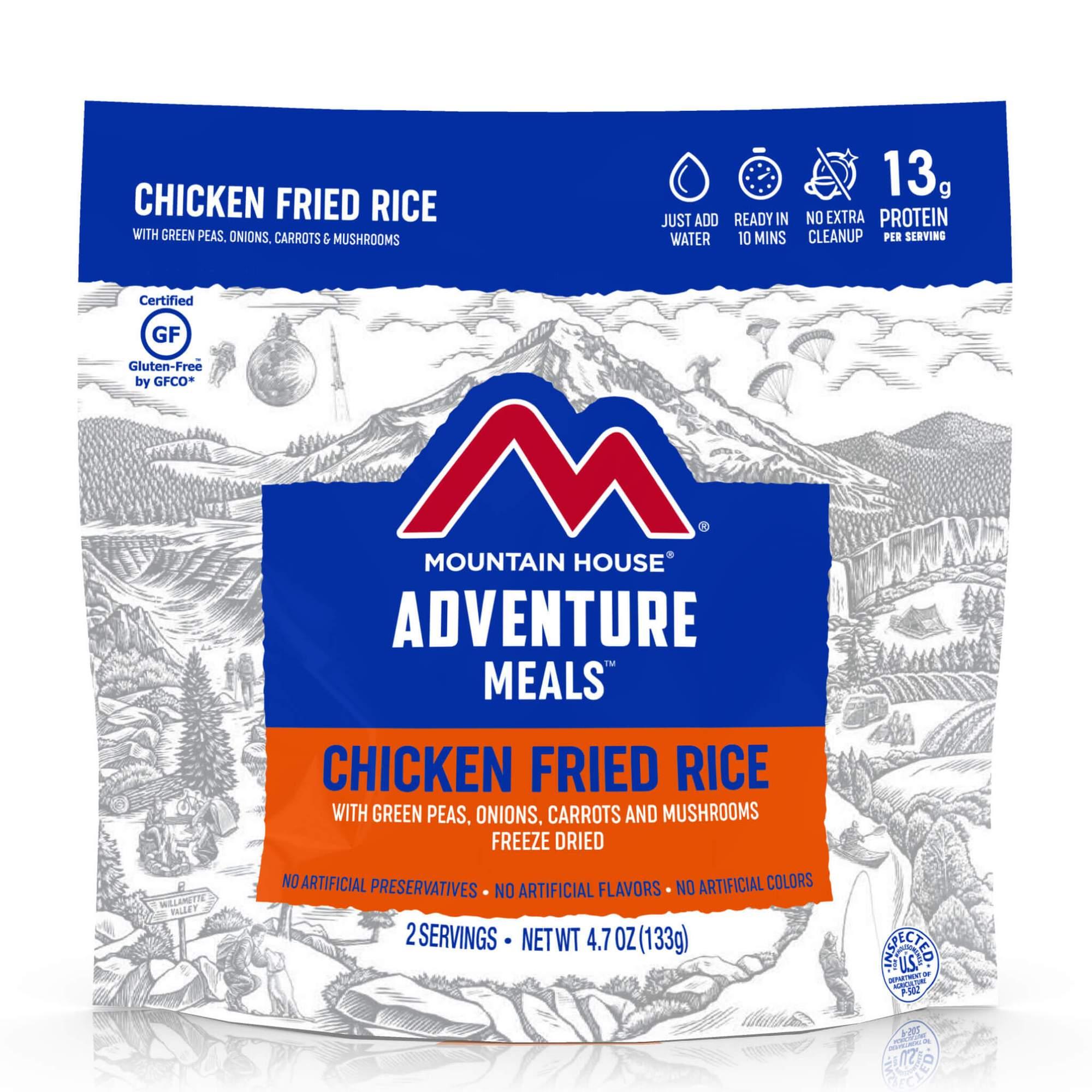 Mountain House Chicken Fried Rice 4.7 oz 2 Servings - Mountain House