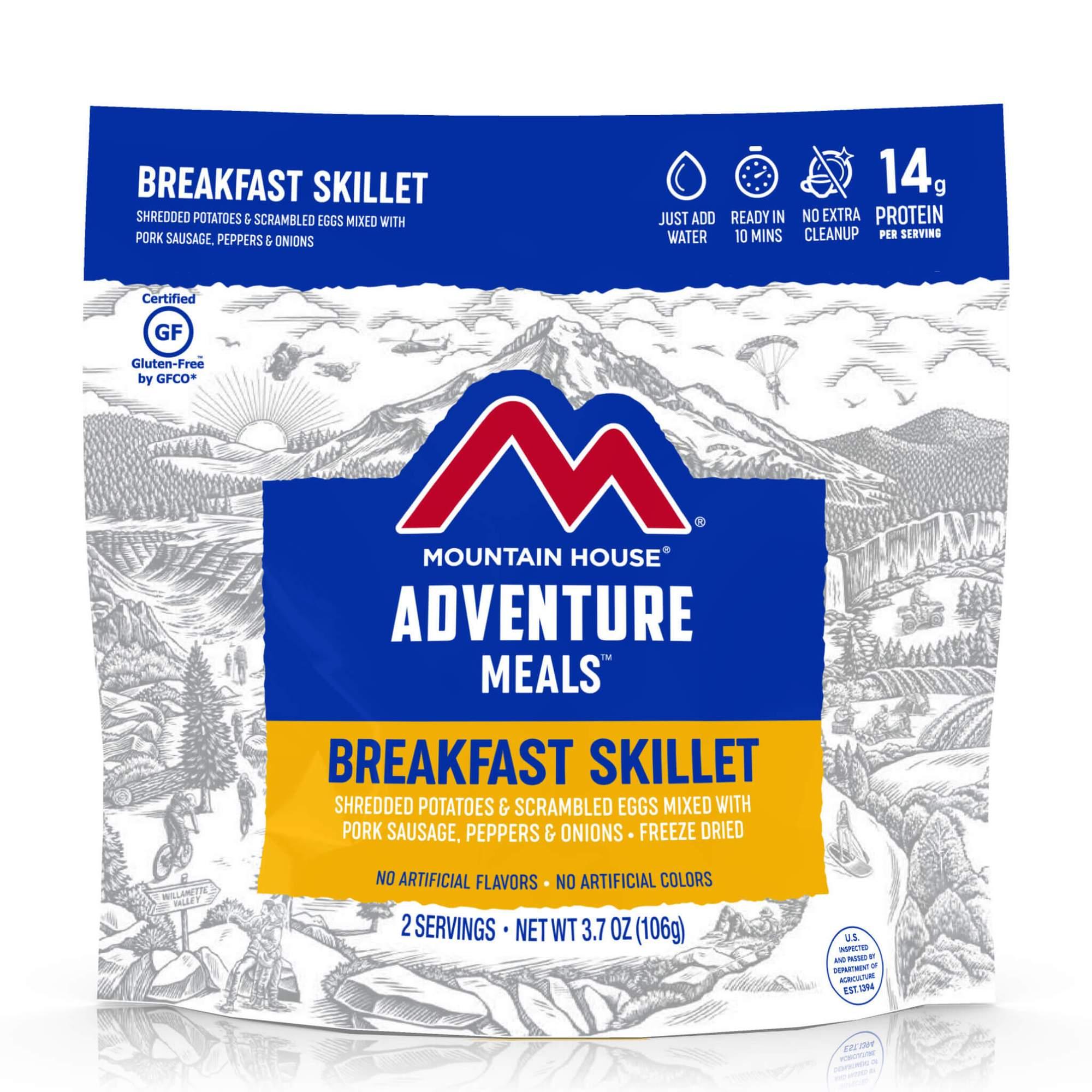 Mountain House Breakfast Skillet 3.7 oz 2 Servings - Mountain House