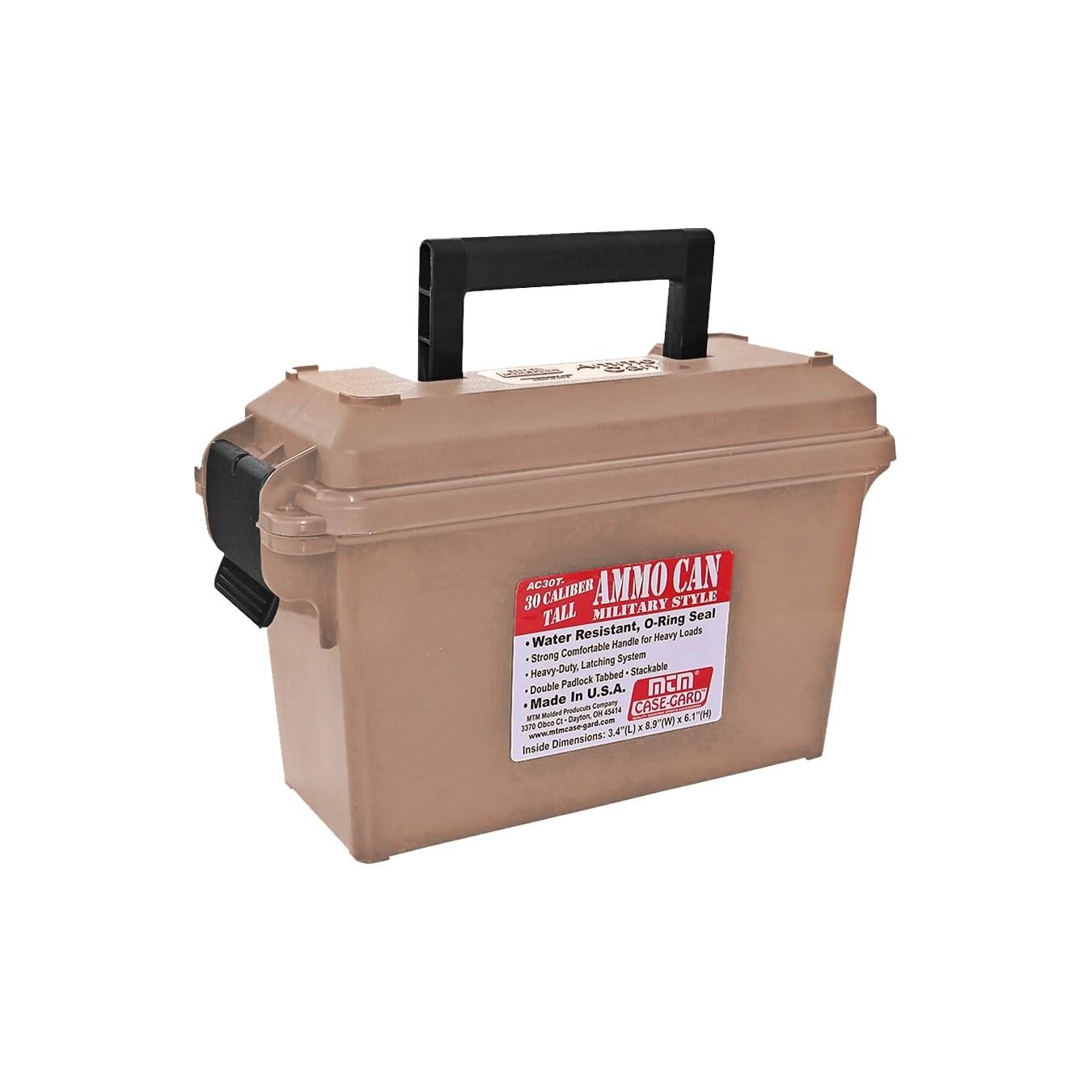 MTM .30 Cal Ammo Can Tall - FDE - MTM