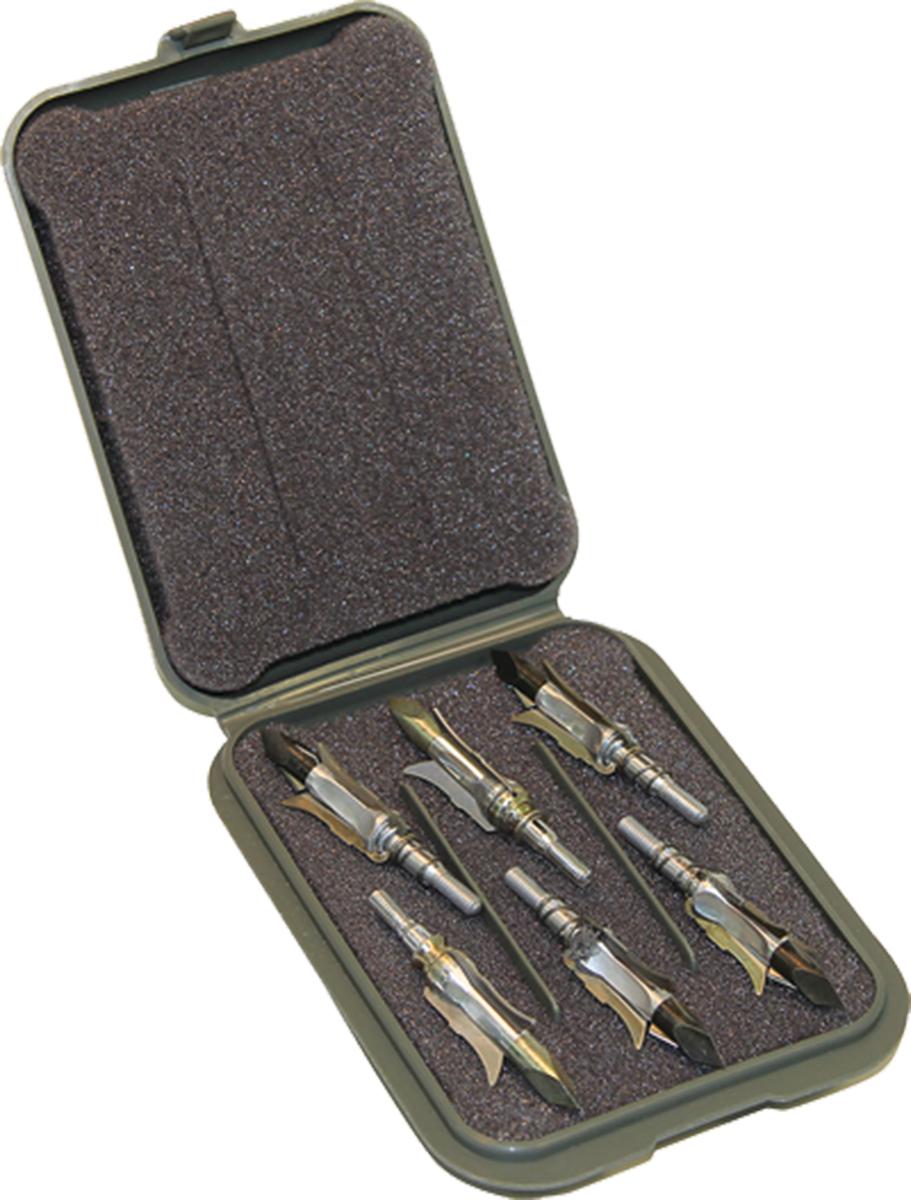 MTM Mechanical Broadhead Case Army Green - MTM