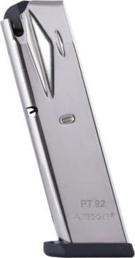 Mec-Gar Handgun Magazine Taurus PT92/99 HT Nickel 10/rd - Mec-Gar USA