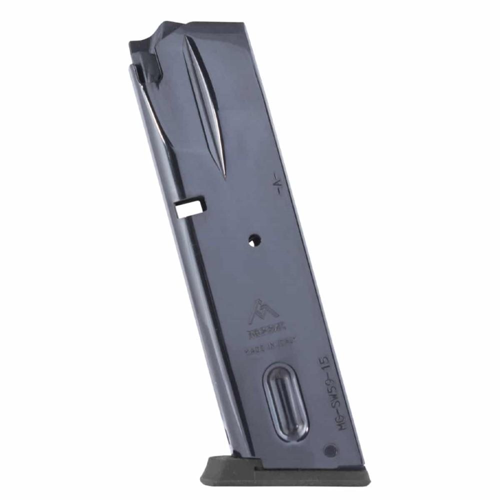 Mec-Gar S&W 5900 Series/910/915/659 Handgun Magazine 9mm Luger 15rd - Mec-Gar USA