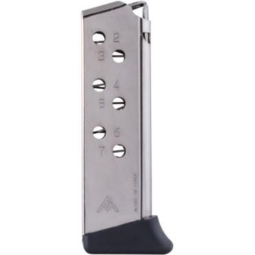 Mec-Gar Handgun Magazine Walther PPK .32 ACP HT Nickel 7 rd - Mec-Gar USA