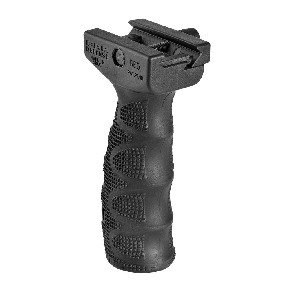 Fab Defense REG Rubberized Ergonomic Foregrip Black - Fab Defense