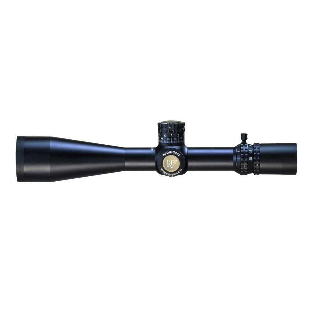 Nightforce ATACR Rifle Scope 5-25x56mm 34mm FFP ZeroStop MOAR Illum. Matte Black - Nightforce