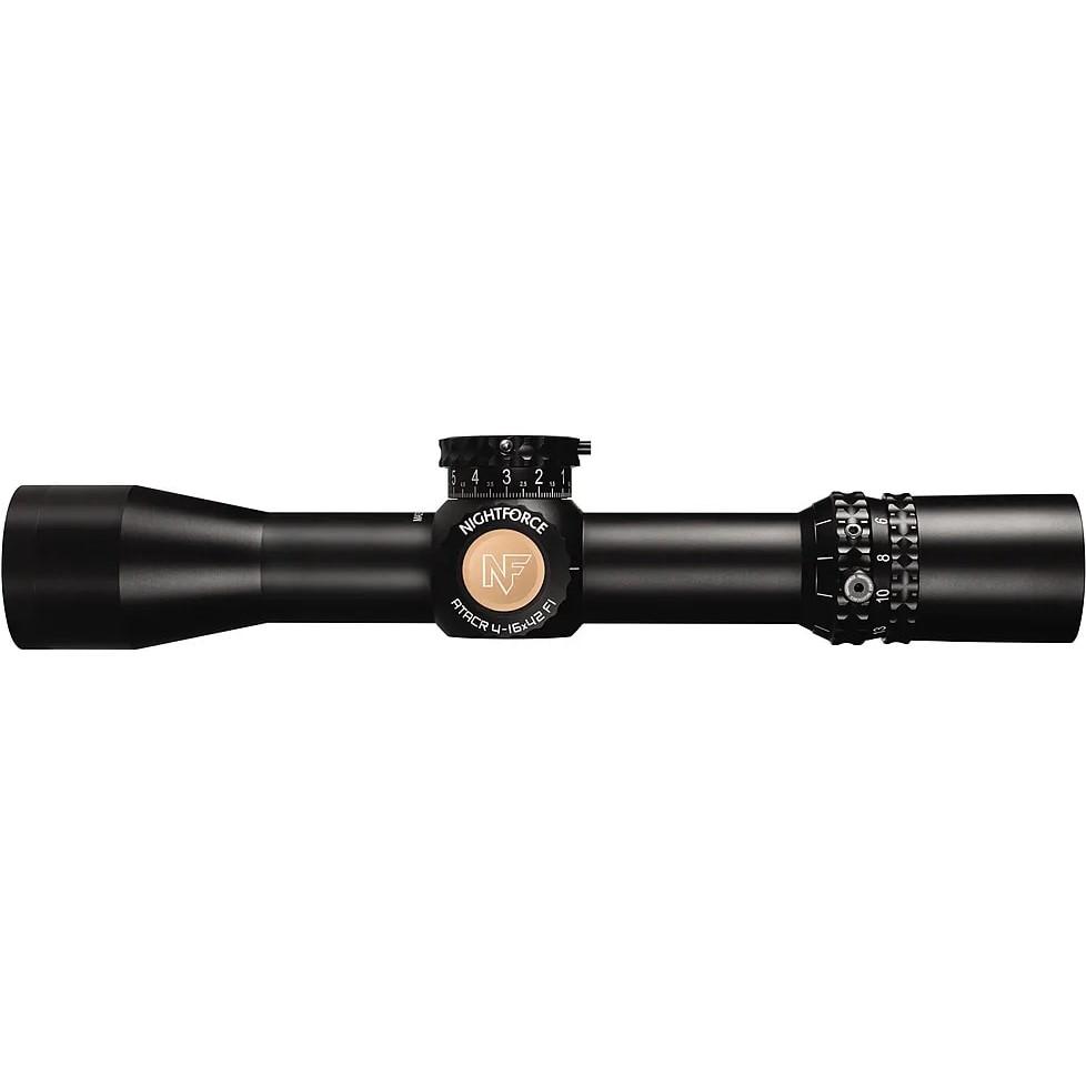 Nightforce ATACR F1 Rifle Scope 4-16x42mm 34mm FFP Mil-R Illum. Matte Black - Nightforce