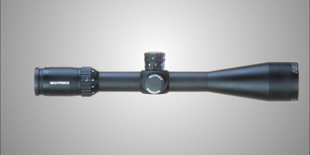 Nightforce SHV Rifle Scope - 4-14x50mm F1 .250 MOA Illum. MOAR Reticle Black Matte - Nightforce