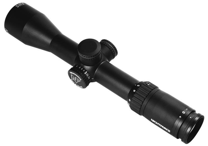 Nightforce SHV Rifle Scope - 3-10x42mm 30mm SFP MOAR Reticle Illum - Matte Black - Nightforce