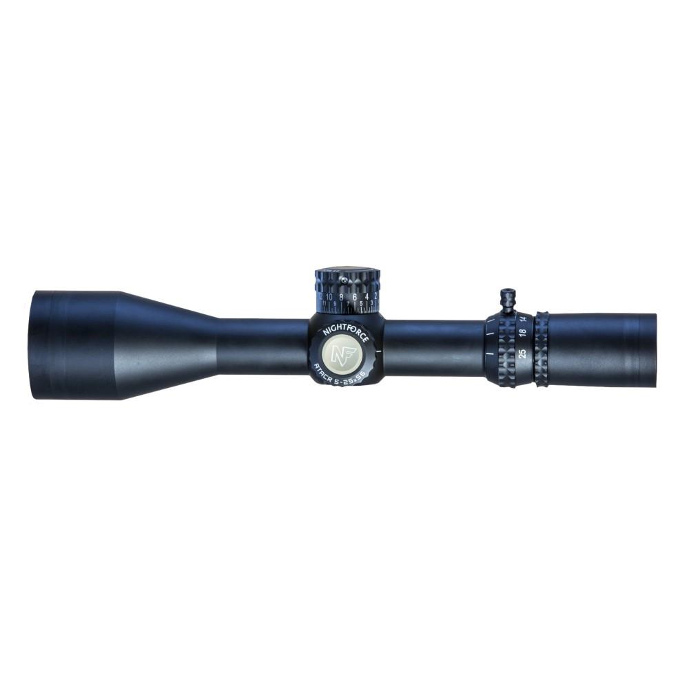 Nightforce ATACR 5-25x56mm F1 Rifle Scope FFP MOA-XT Reticle Illuminated Black - Nightforce