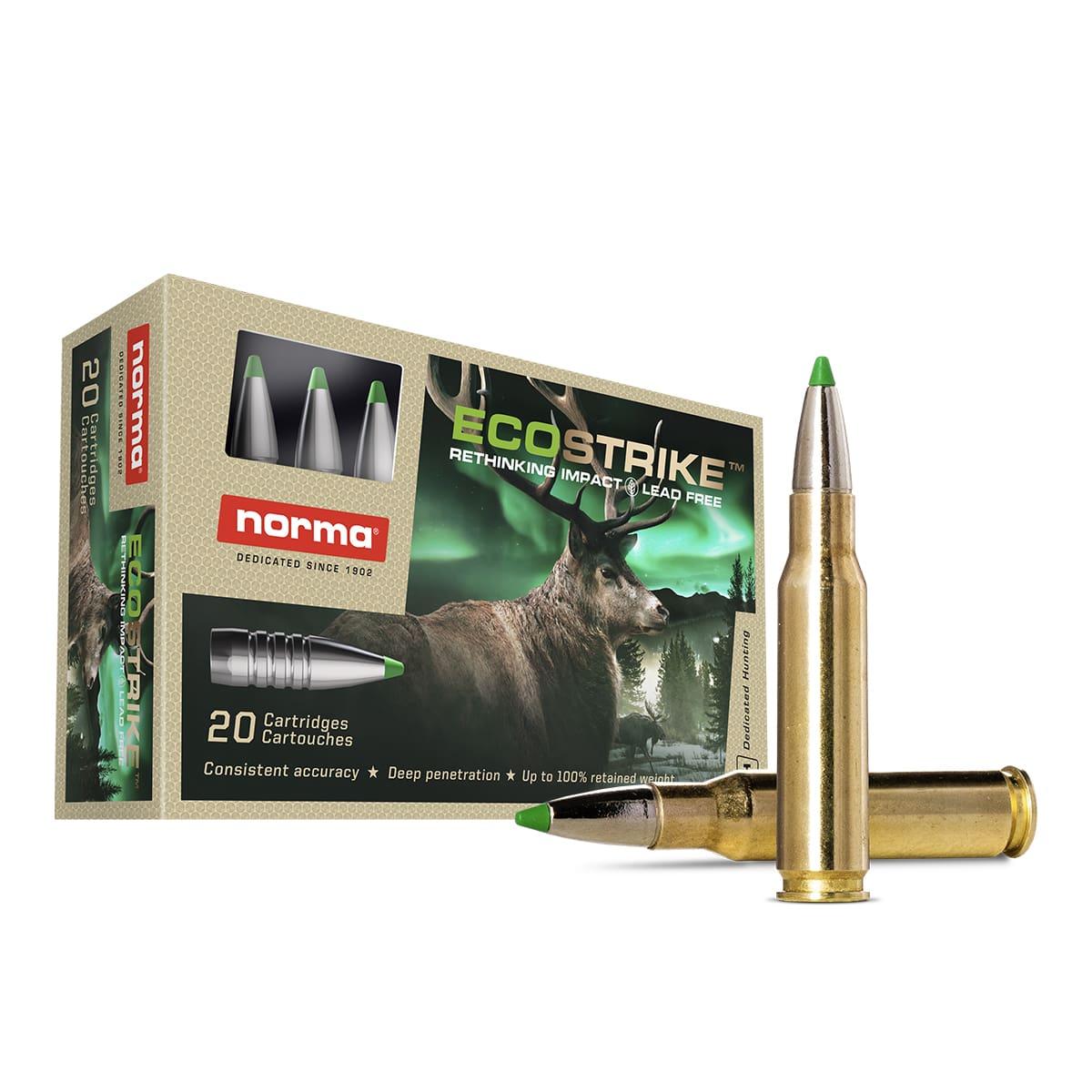 Norma EcoStrike Rifle Ammunition 6.5 Creedmoor 120gr PT 20/ct - Norma