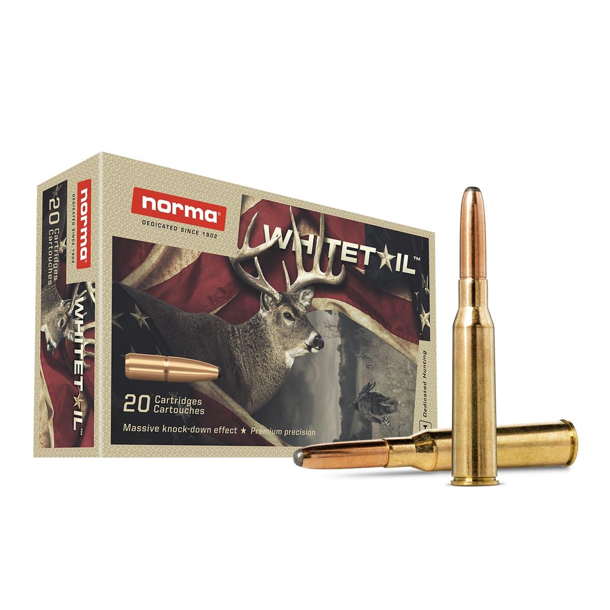 Norma WhiteTail Rifle Ammunition 7.7 Jap 174gr PSP 2493 fps 20/ct - Norma