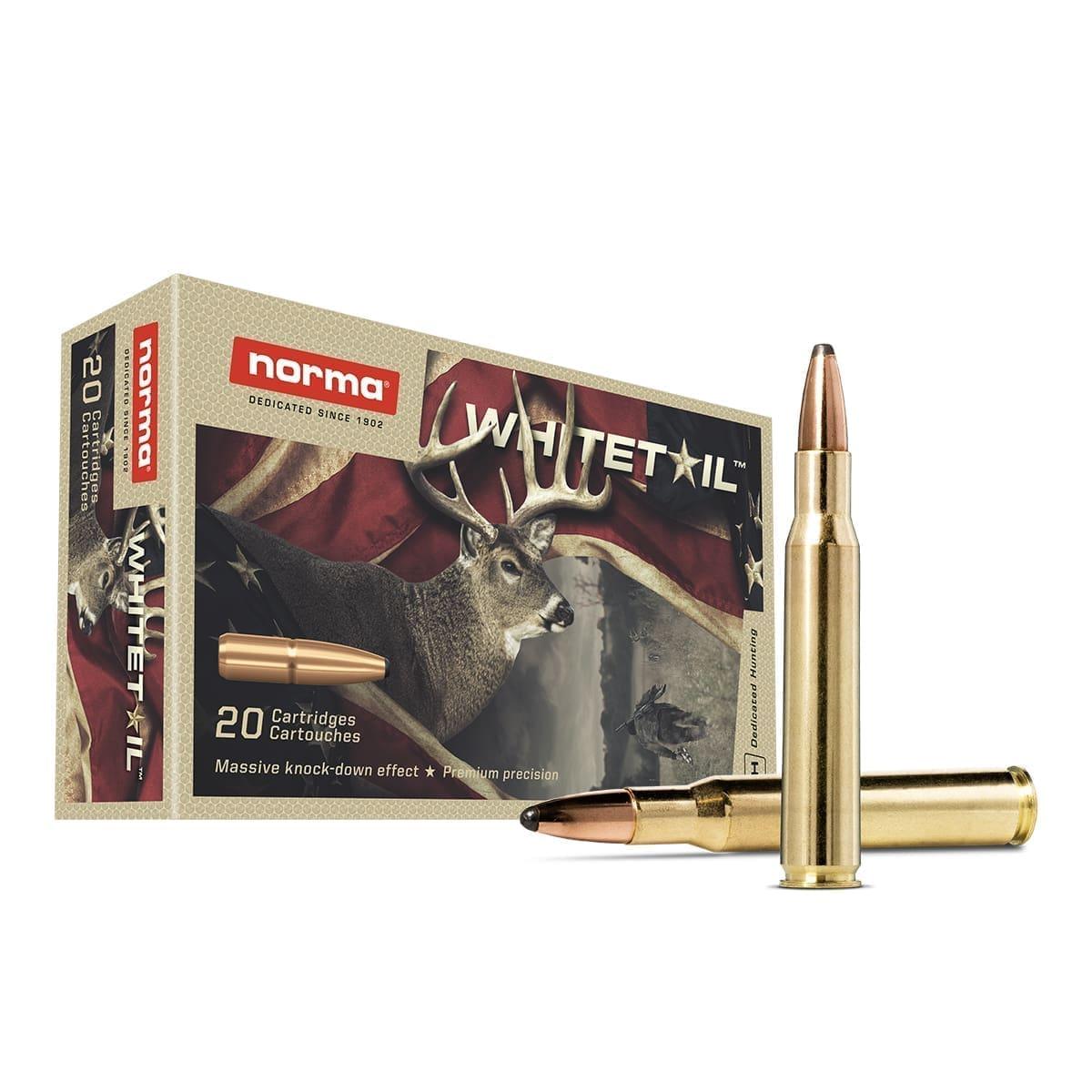 Norma WhiteTail Rifle Ammunition 30-30 Win 150gr SP 2362 fps 20/ct - Norma