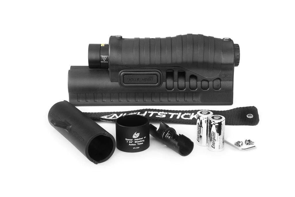 Nightstick Shotgun Forend Light with White Light Black for