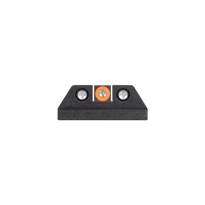 Night Fision Night Sight Set Orange Front Square Notch Rear for FN 509 - Night Fision