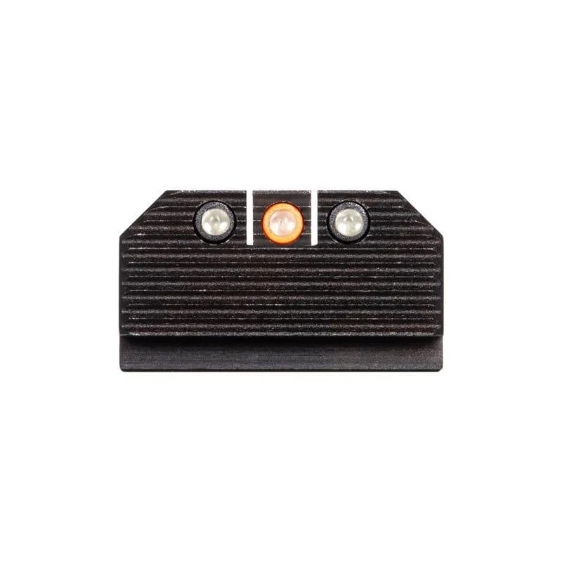 Night Fision Optics Ready Stealth Night Sight Set Orange Front Black Back for Glock - Night Fision