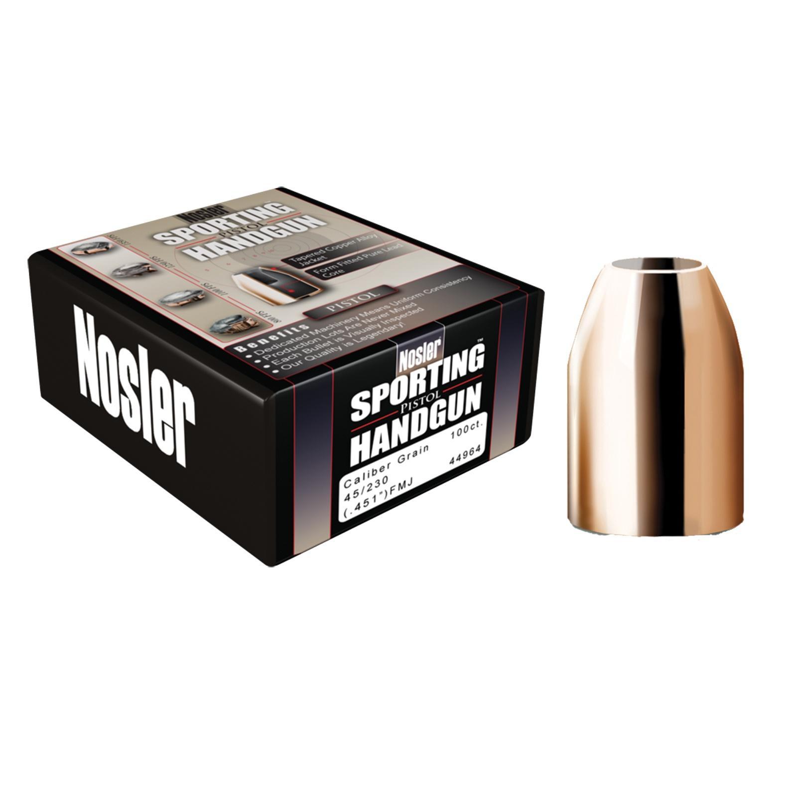 Nosler Custom Competition Bullets .45 cal .451\