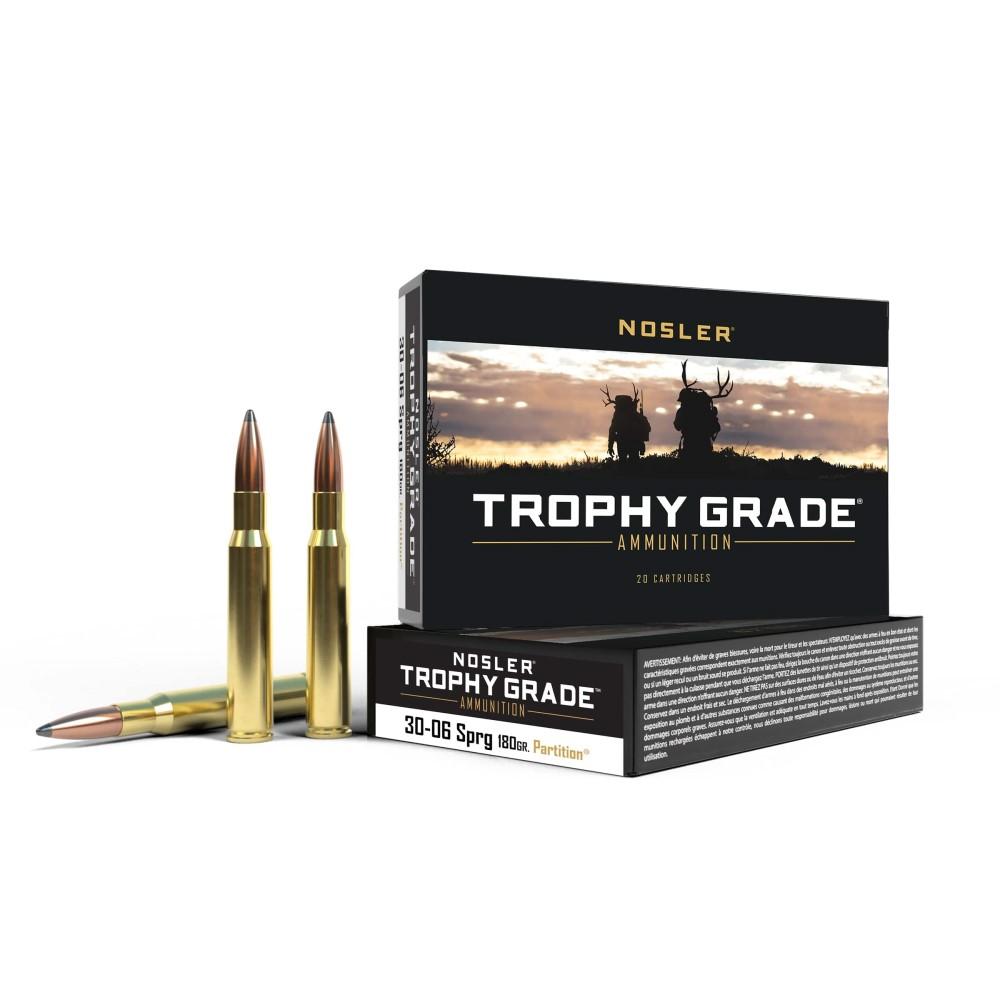 30-06 Springfield 180gr Partition (20 ct.) Ammunition - Nosler