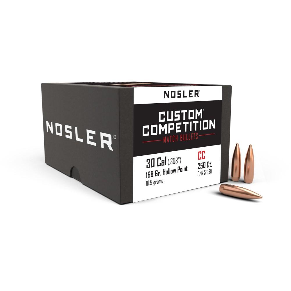 Nosler Custom Competition Bullets .30 cal .308