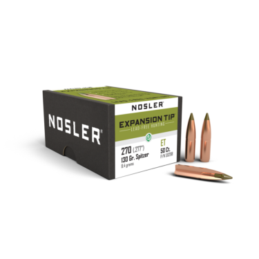 Nosler E-Tip Lead-Free Hunting Bullets .270 cal .277