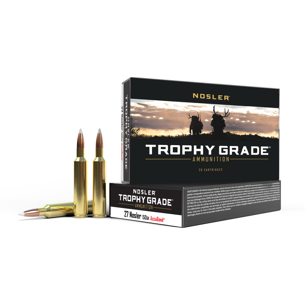 27 Nosler 150gr AccuBond (20 ct.) Ammunition - Nosler