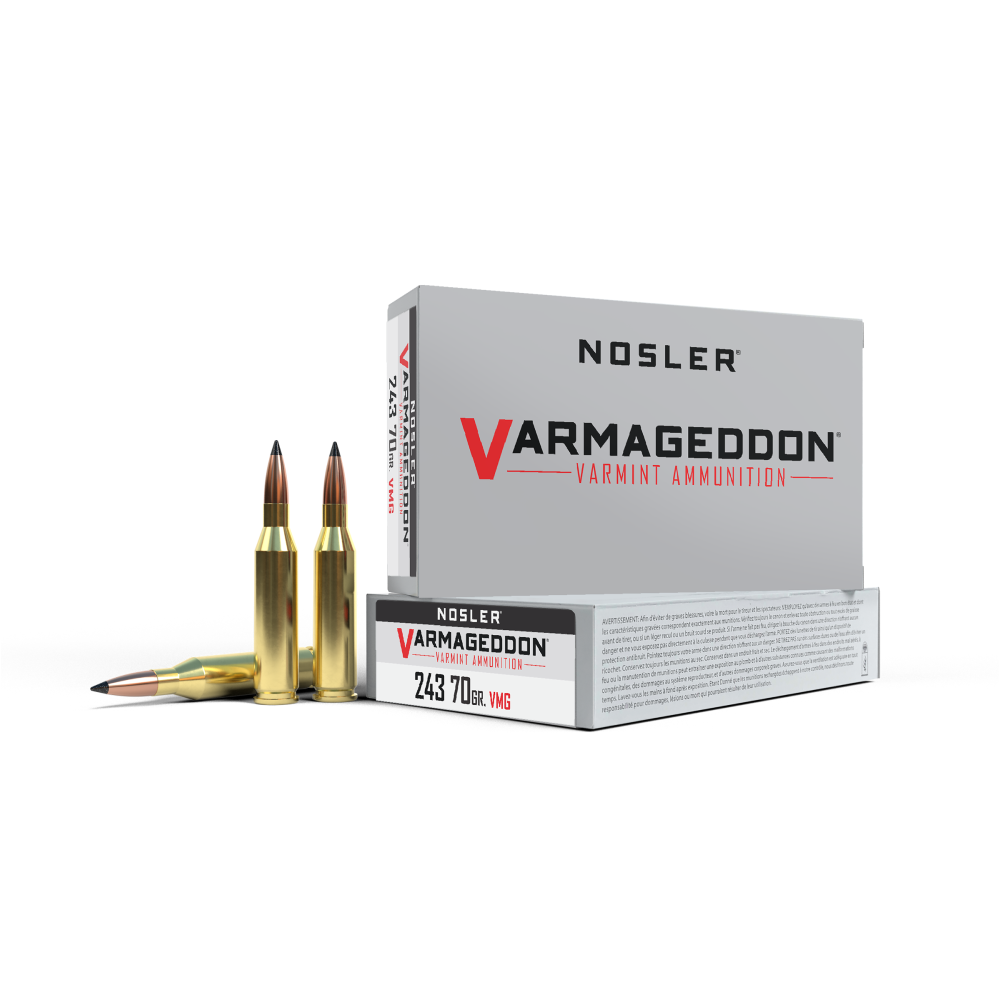 243 Win 70gr FB Tipped (20 ct.) Ammunition - Nosler