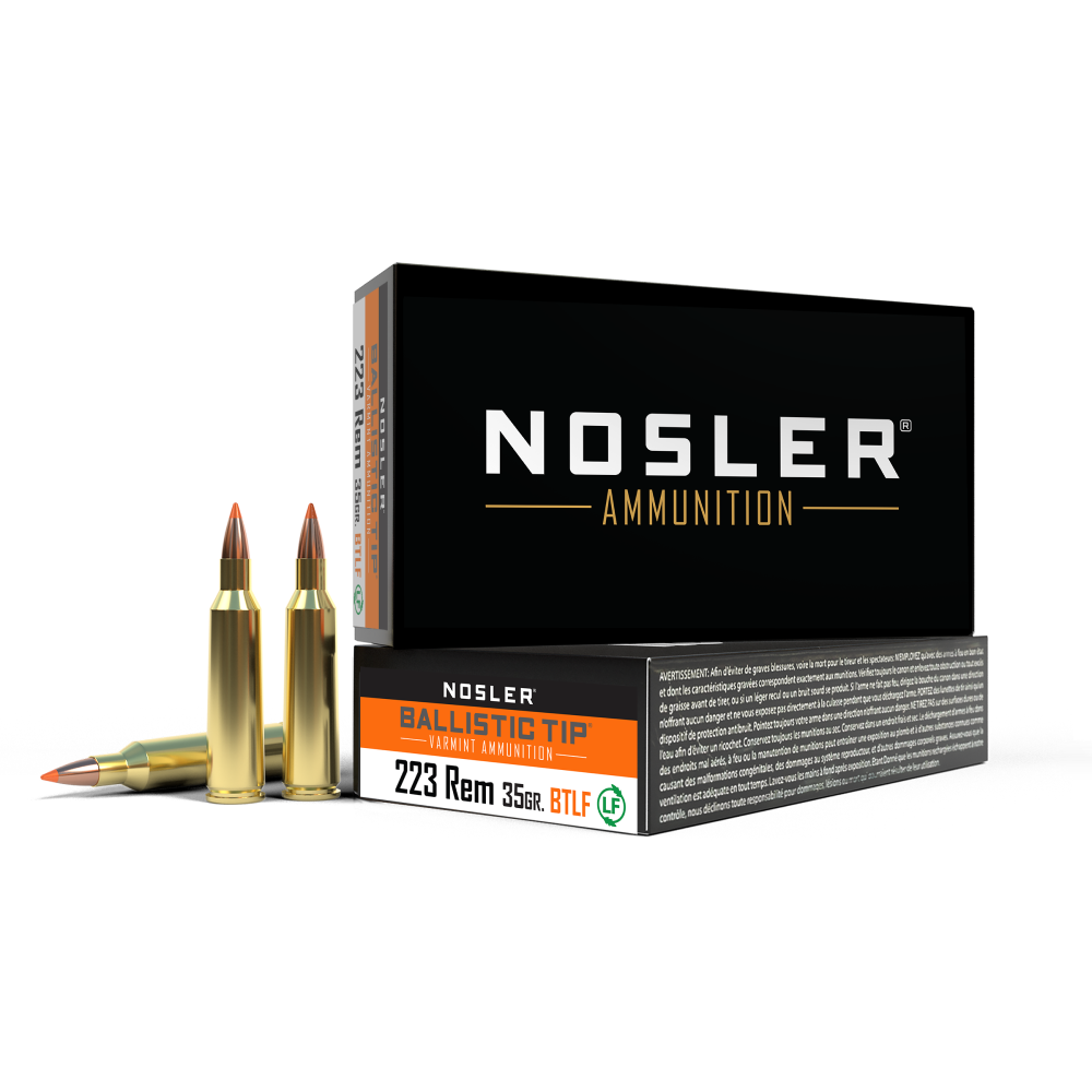 223 Rem 35gr Lead Free Ballistic Tip (20 ct.) Ammunition - Nosler