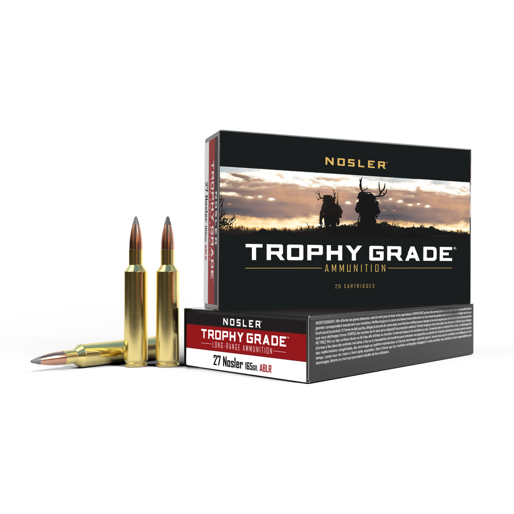 27 Nosler 165gr ABLR (20 ct.) Ammunition - Nosler