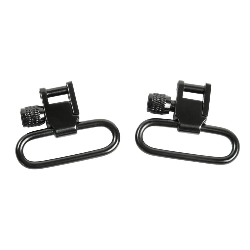 1"" LOCKABLE SLING SWIVEL (PAIR)/BLACK - NcStar