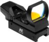 NcStar Red Four Reticle Reflex Optic Sight - Black