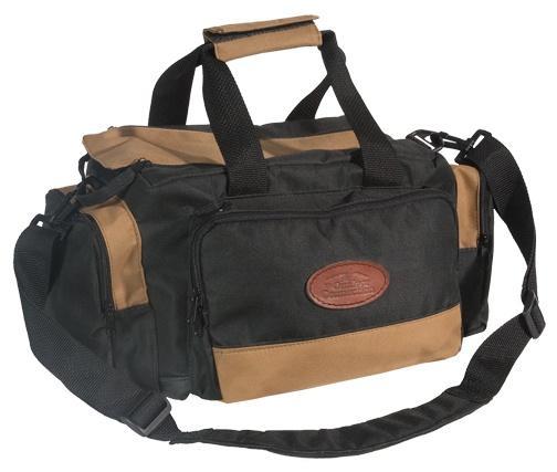 The Outdoor Connection Deluxe Range Bag - Black/Tan - Outdoor Connection