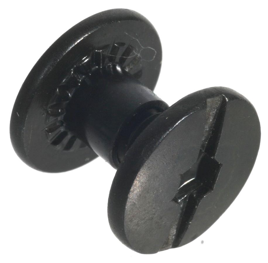 Outdoor Connection Chicago Screws - Black, 6/Pack - Outdoor Connection