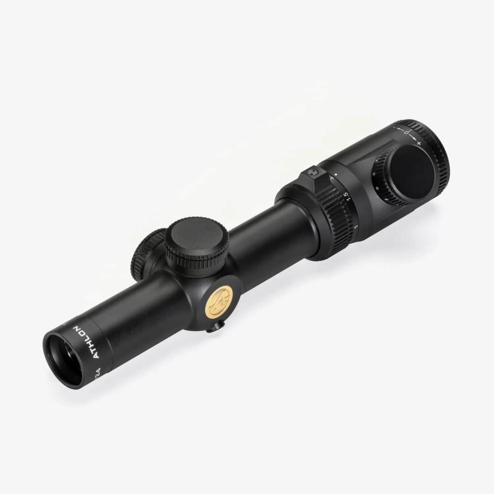 Athlon Talos BTR GEN2 Rifle Scope 1-4x24 30mm SFP AHSR14 IR-MIL Illum Black - Athlon Optics