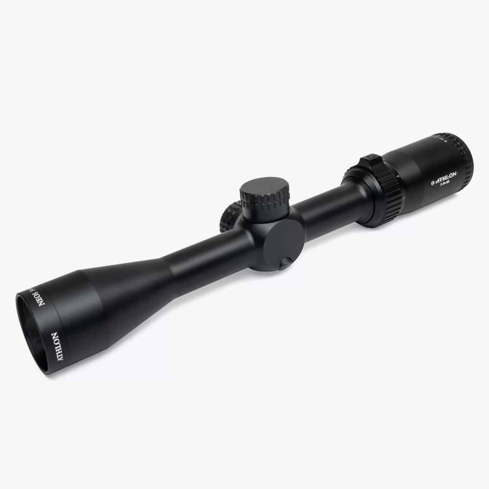 Athlon Neos Rifle Scope 3-9x40 1" SFP Center-X MOA Non-Illum Black - Athlon Optics