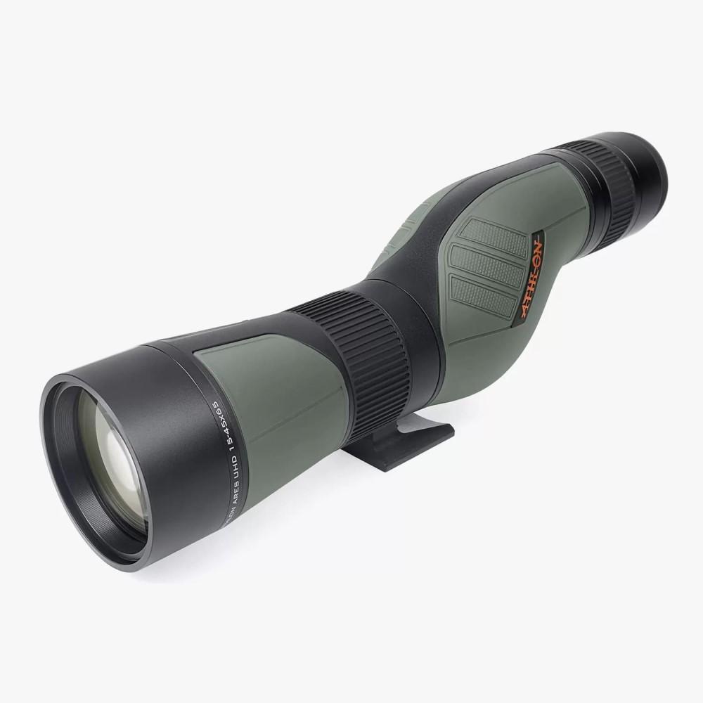 Athlon Ares G2 UHD Spotting Scope 15-45x65 Green Straight Angle - Athlon Optics