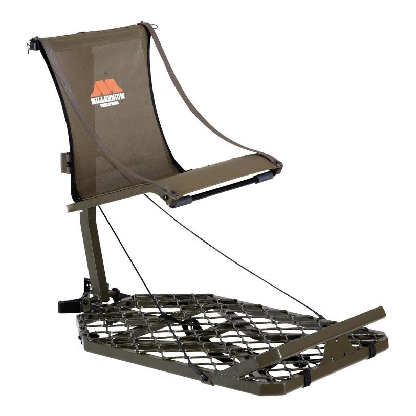 Millennium M150 Monster Hang-On Stand Includes NEW Safe-Link 35' Safety Line - Hunting Solutions