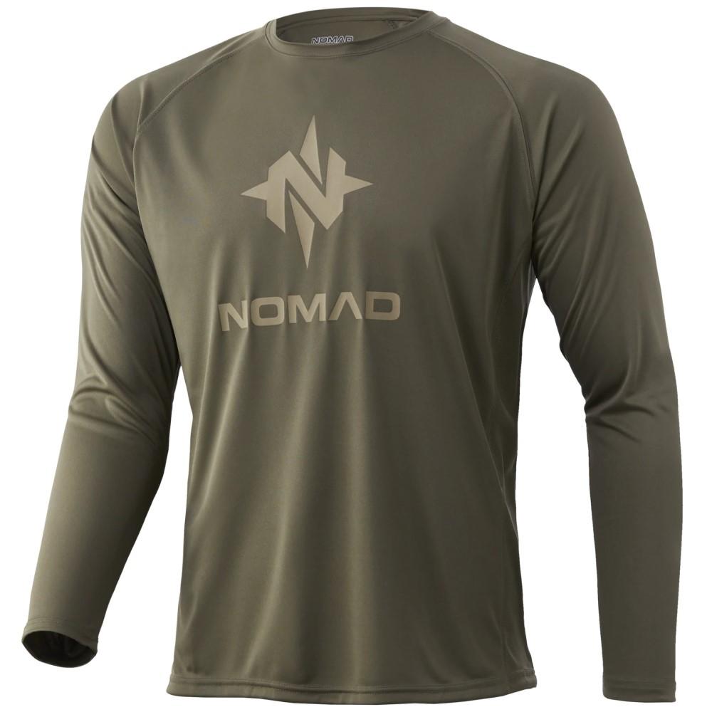 Nomad Pursuit Long Sleeve Shirt Moss M - Nomad