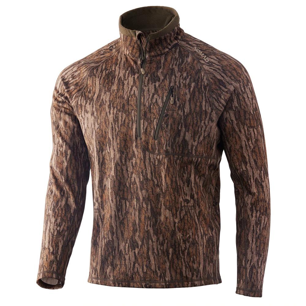 Nomad Pursuit Longneck Sweatshirt Mossy Oak Bottomland L - NOMAD Outdoor