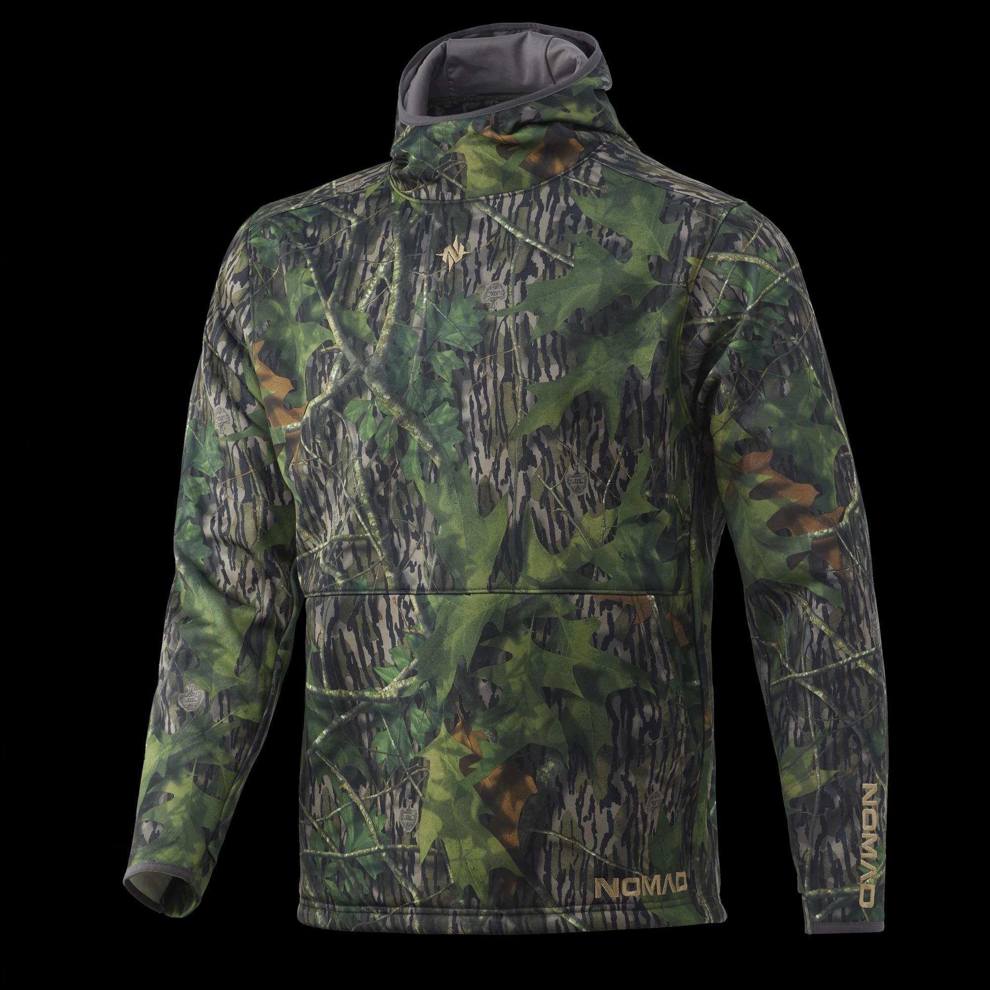 NOMAD PURSUIT LONGNECK HOODIE MO SHADOWLEAF L - Nomad