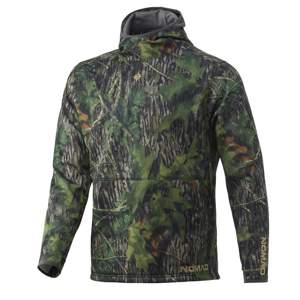 Nomad Pursuit Longneck Sweatshirt Mossy Oak Shadowleaf S - Nomad