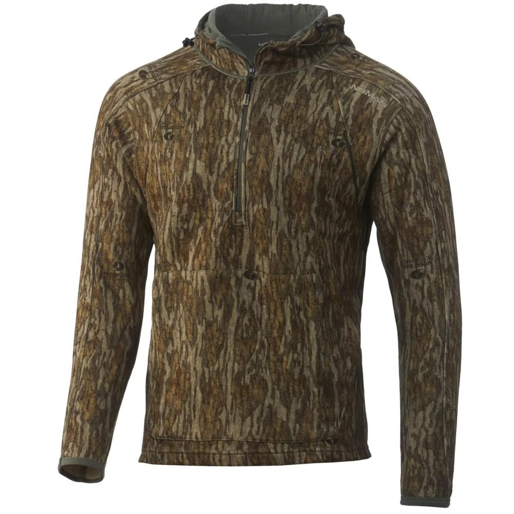 Nomad Durawool Camo Pullover Mossy Oak Bottomland M - Nomad