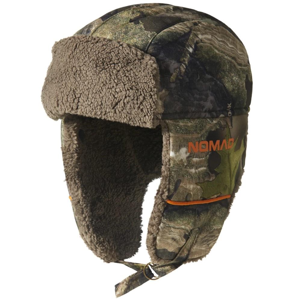 Nomad Conifer NXT Trapper Hat Mossy Oak DropTine - Nomad