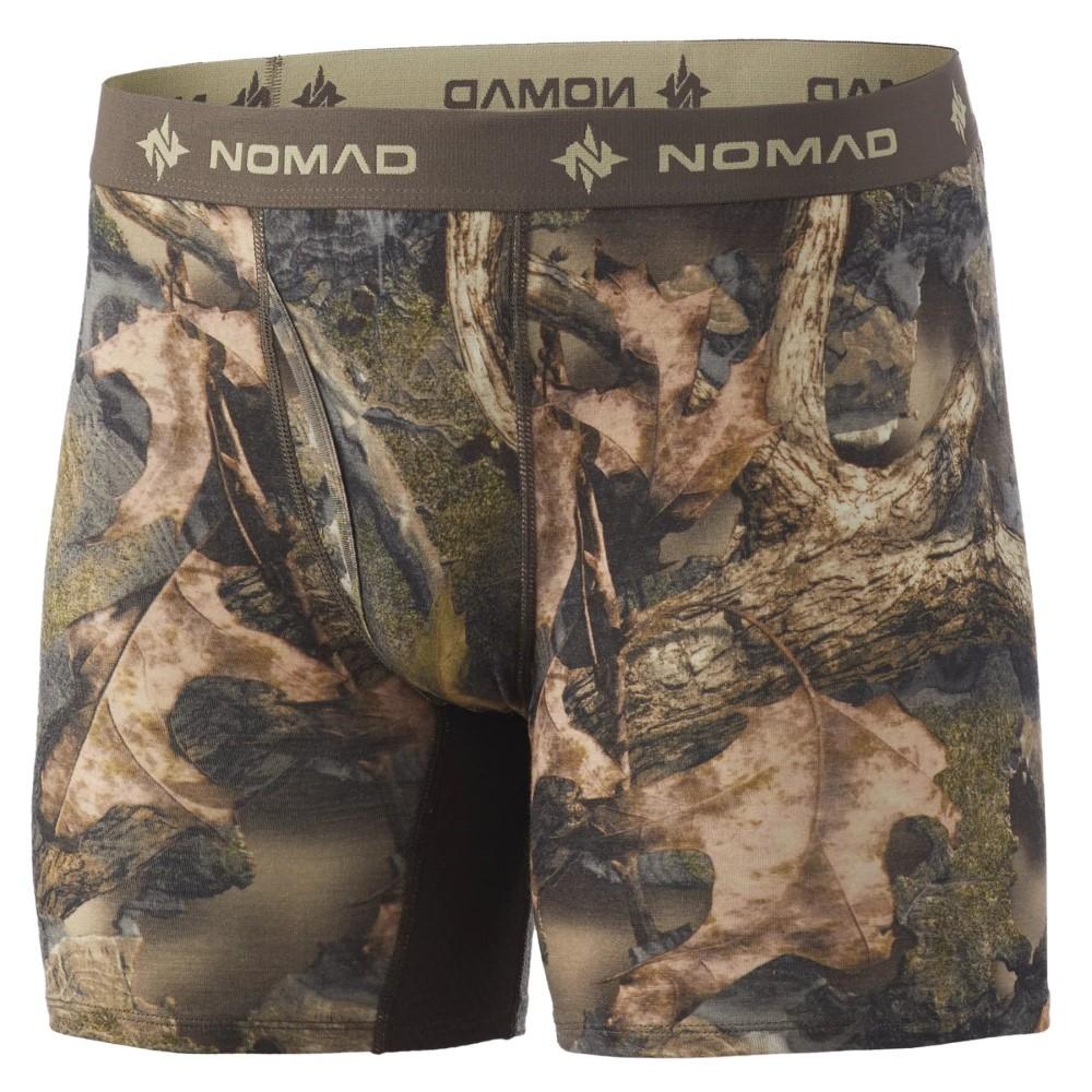 Nomad Durawool Camo Boxer Jock Mossy Oak DropTine Size M - Nomad