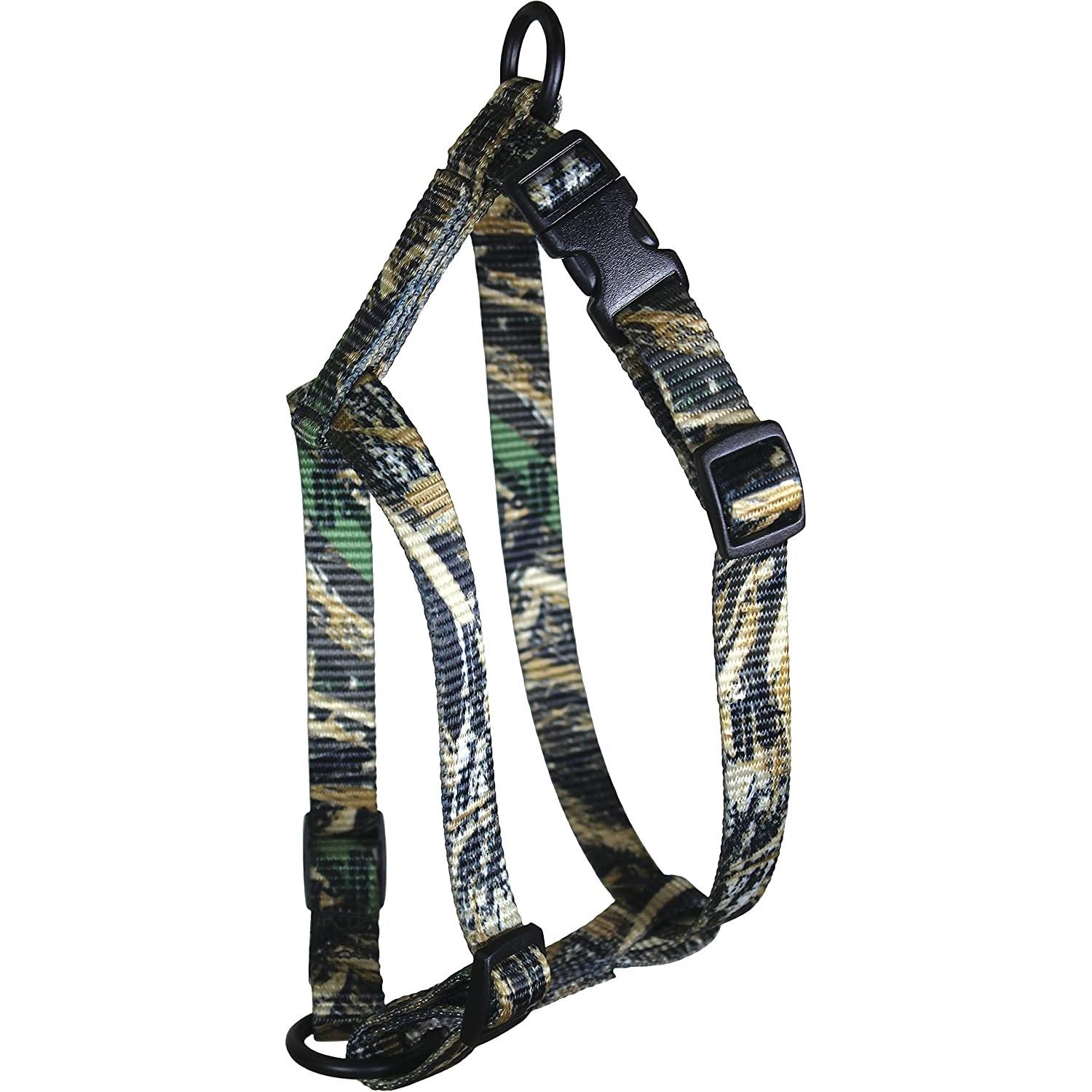 Omnipet Kwik Klip Adjustable Nylon Pet Harness 1" 1 Ply Realtree Max 5 Large - Omnipet