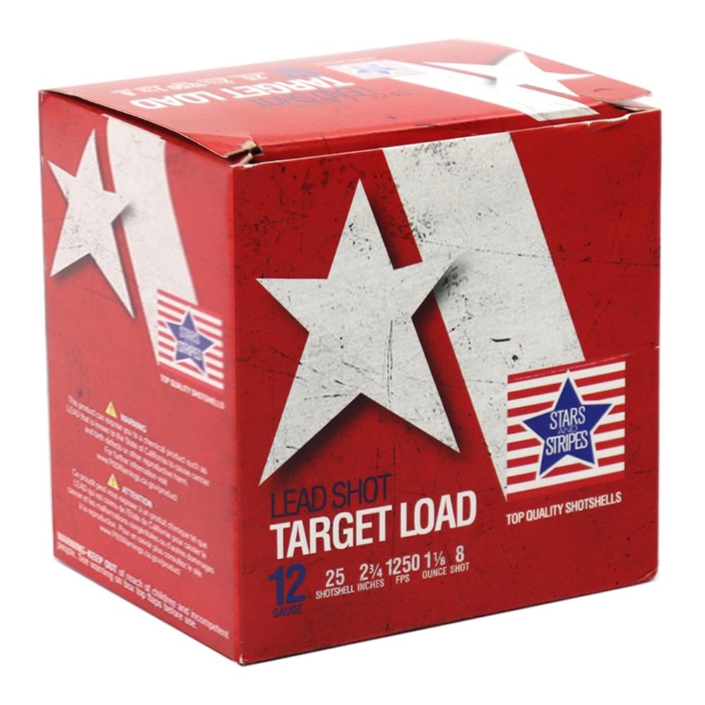 TRZ Trading Target Load Shotshells 12 ga 2-3/4" 1-1/8 oz 1250 fps #8 25/ct - TRZ Trading