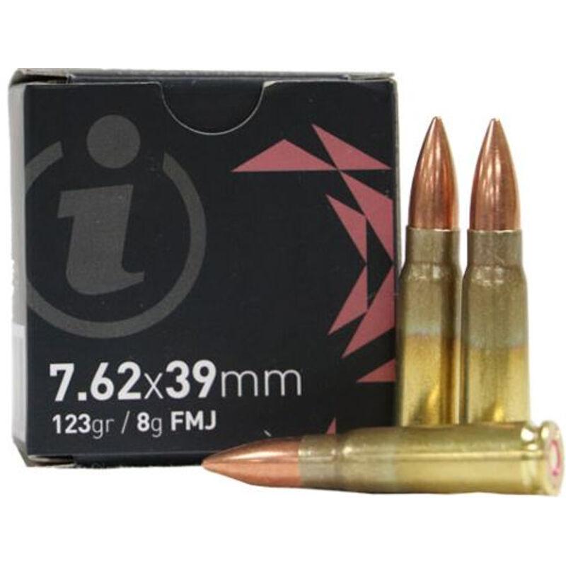 Igman Surplus Rifle Ammunition 7.62x39mm 123 gr FMJ 2550 fps 15/ct - Igman