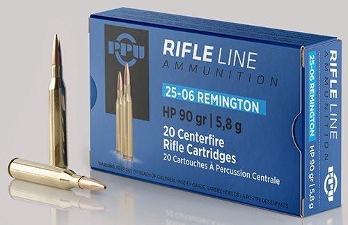 PRIVI .25-06 REMINGTON HP 90GR 20RDS - PPU