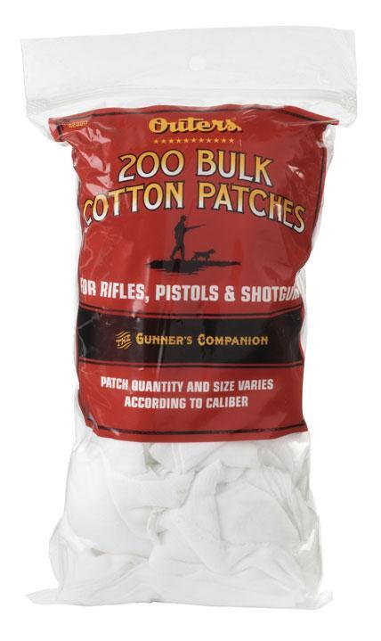 Outers Bulk Patches .30 - .50 cal 225/ct - Outers