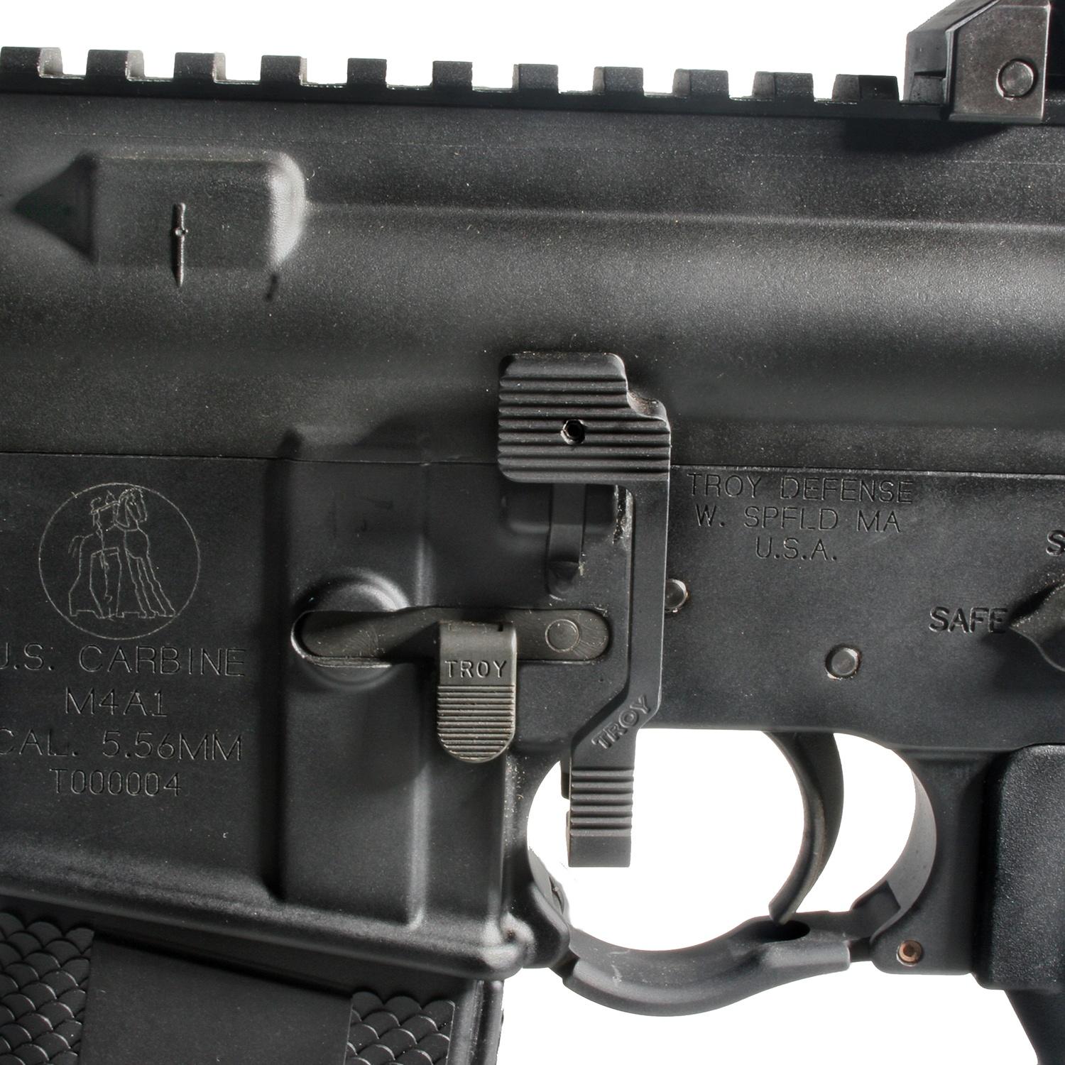 Troy Ambidextrous Bolt Release SBOLAMB00BT00