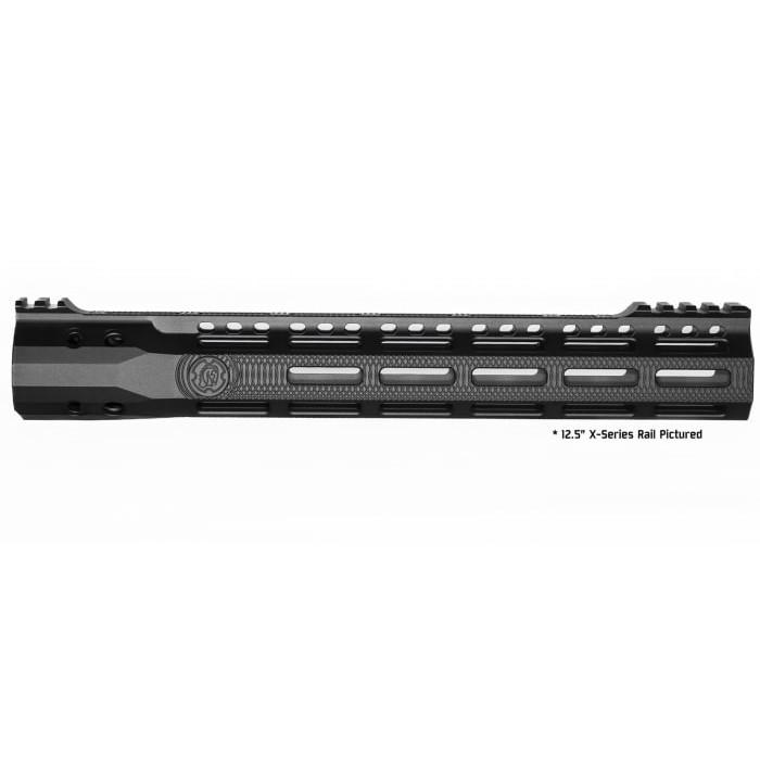 Troy Battlerail X-Series Low Profile Ultra-Light M-LOK BattleRail Handguard 10.5" Black - Troy Industries