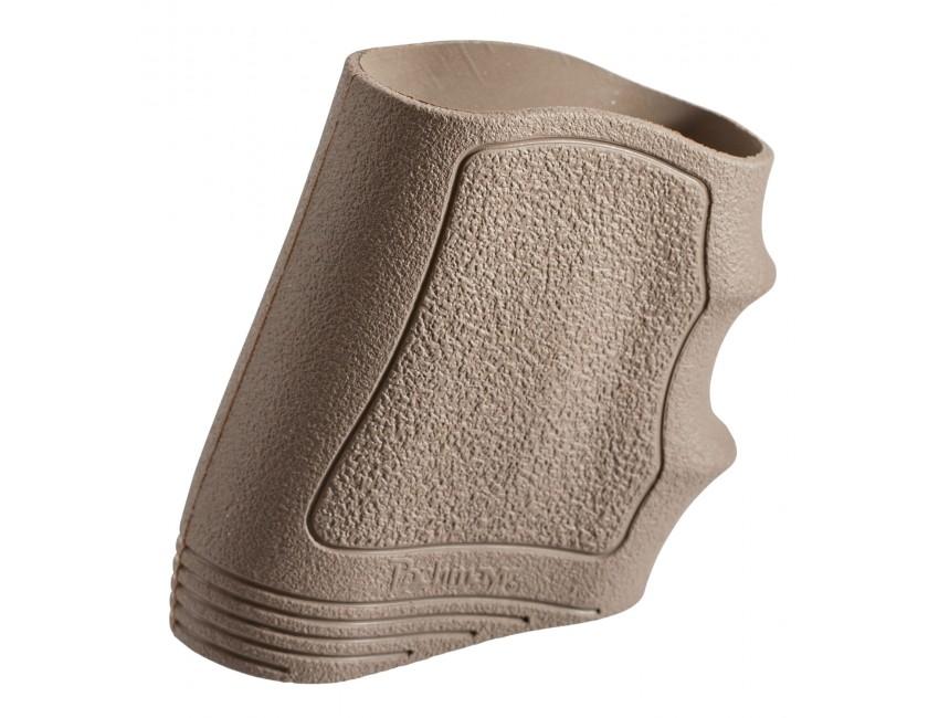 Pachmeyr Gripper Universal Pistol Slip-On Grip FDE - Pachmayr